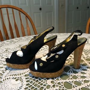 Colin Stuart sling back heels